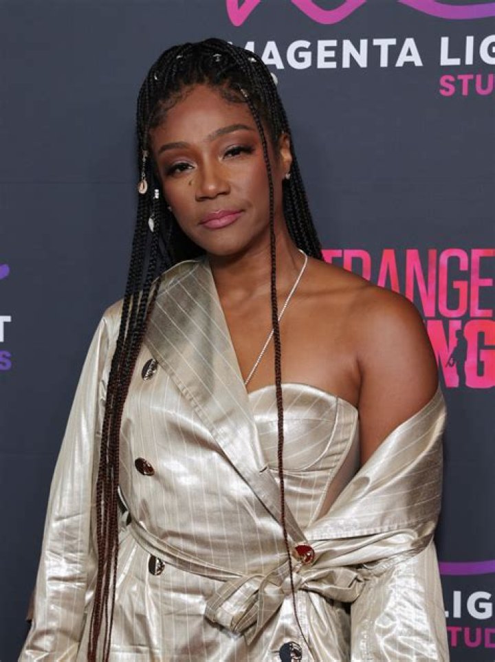Tiffany Haddish 'Easter Sunday' film premiere, Los Angeles, California, USA - 02 Aug 2022 Wearing Jonathan Simkhai